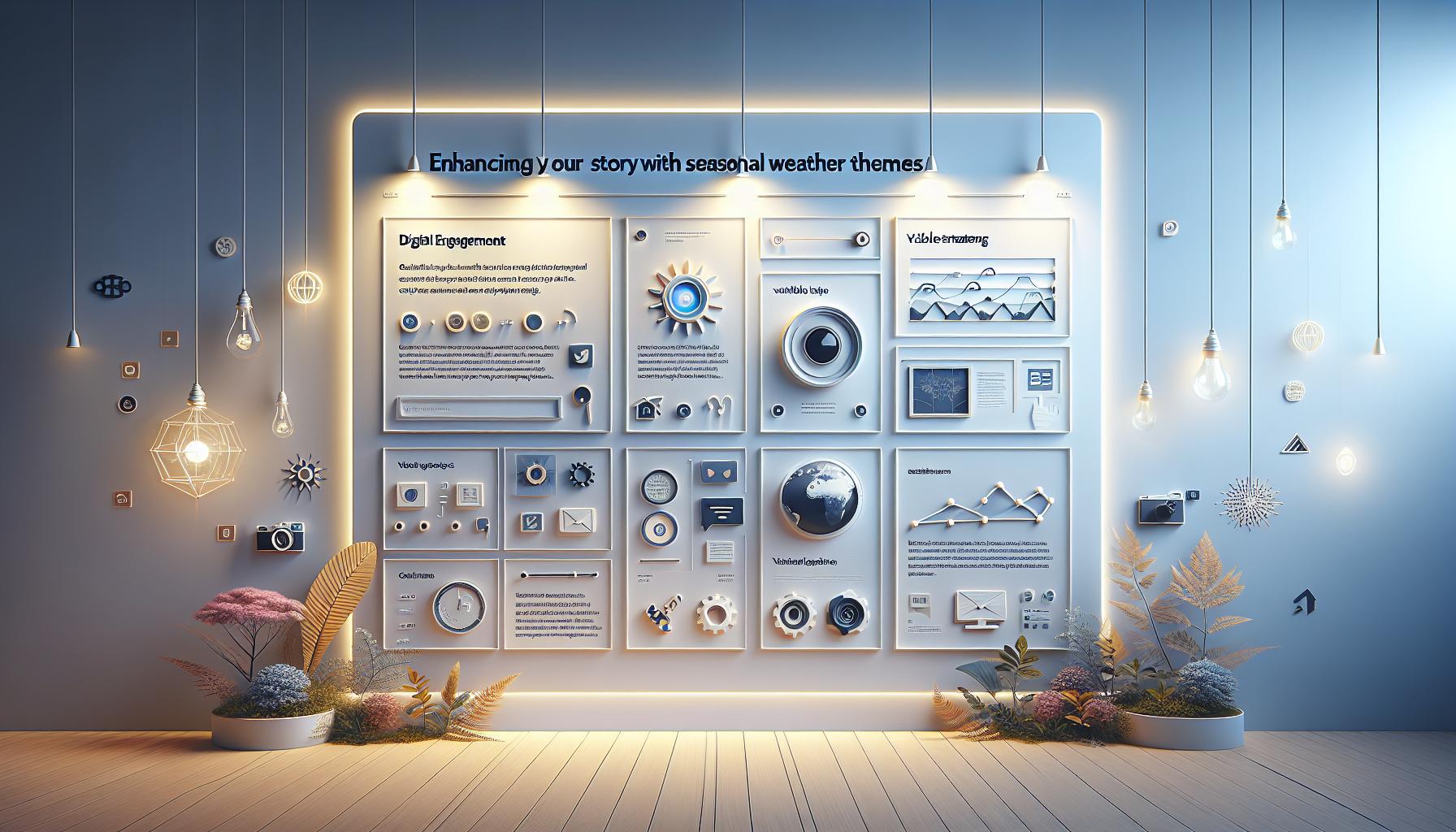 Enhancing Your Story with Seasonal Weather Themes